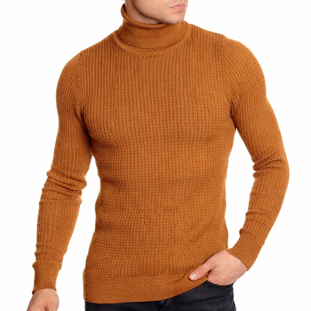 LCR Black Edition Textured‎ Turtleneck Sweater XL